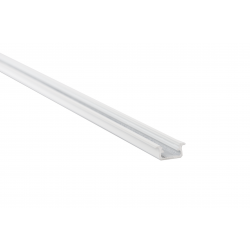PROFIL DO LED aluminiowy Lumines B anodowany + przesłona PMMA - transparentna, szroniona, mleczna